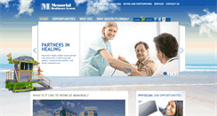 Desktop Screenshot of memorialphysician.com